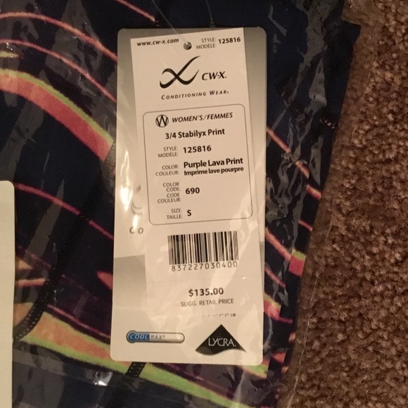 CW-X Pants - CW-X 3/4 Stabilyx